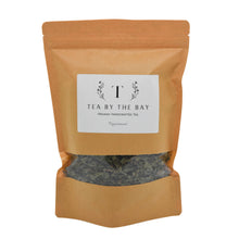 Load image into Gallery viewer, A pouch containing organic peppermint loose leaf tea from teabythebay.com.au